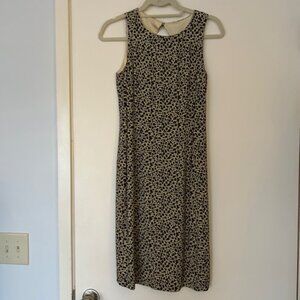 Maggy London Animal Print Lined Dress